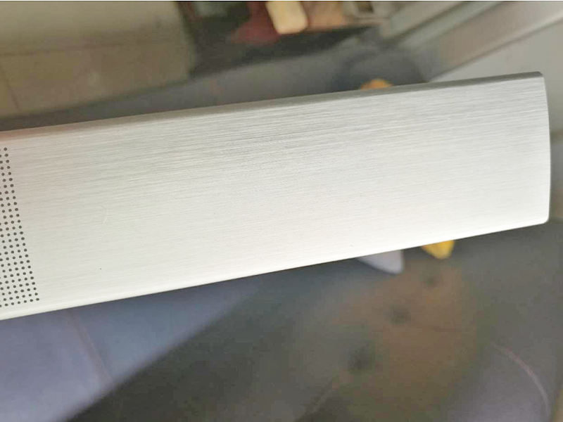拉絲機樣品打磨展示